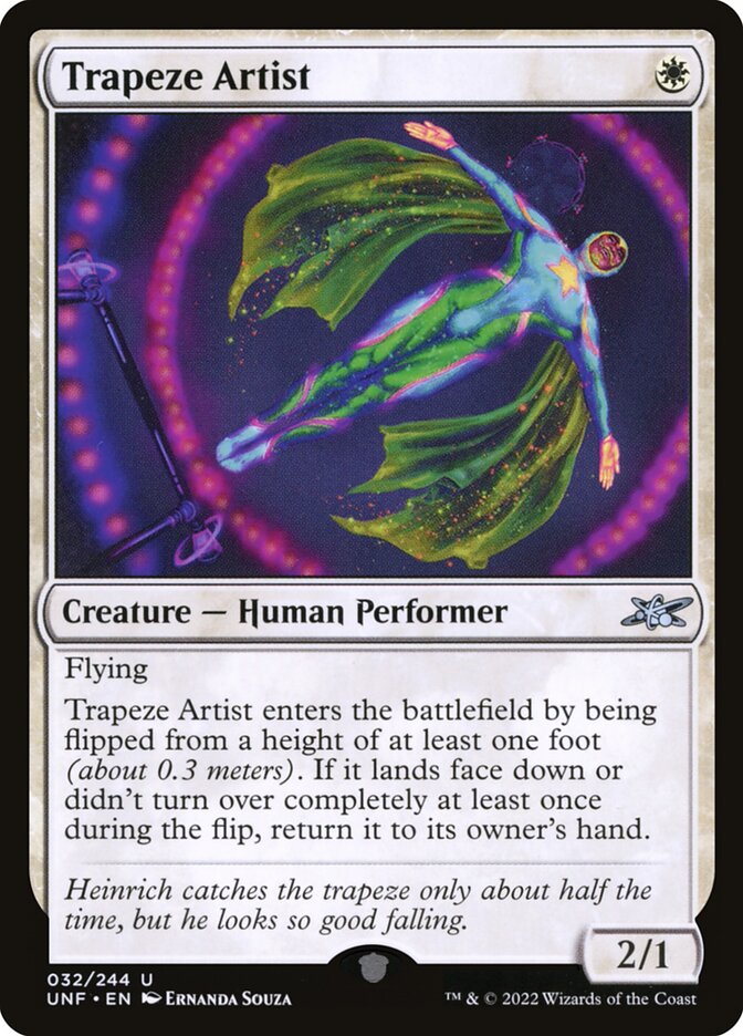 Trapeze Artist (32) - Unfinity (UNF)