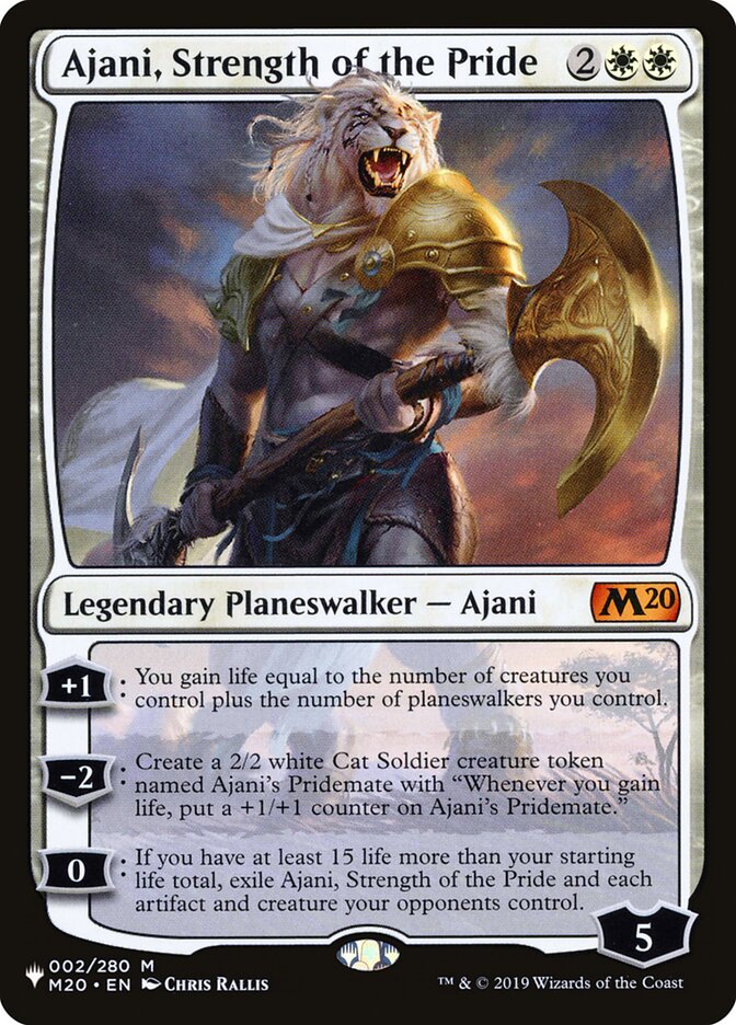 Ajani, Strength of the Pride - The List (PLST)