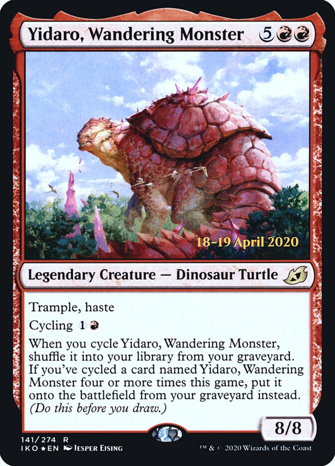 Yidaro, Wandering Monster (141s) - Ikoria: Lair of Behemoths Promos (PIKO)