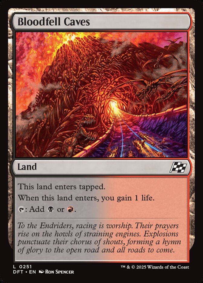 Bloodfell Caves - [Foil] Aetherdrift (DFT)