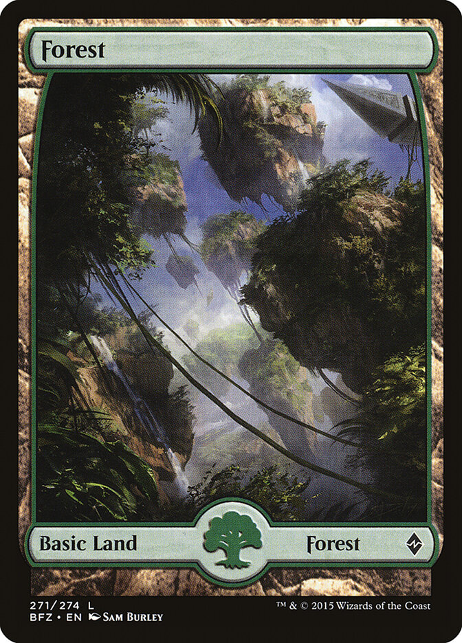 Forest (271) - Battle for Zendikar (BFZ)