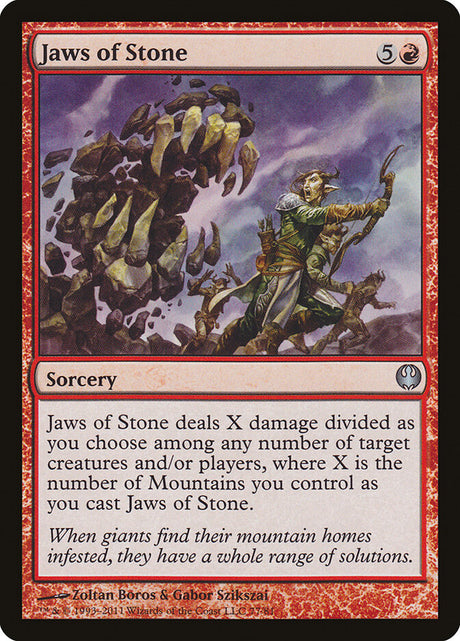 Jaws of Stone (77) - Duel Decks: Knights vs. Dragons (DDG)