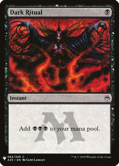 Dark Ritual (A25-82) - The List (PLST)