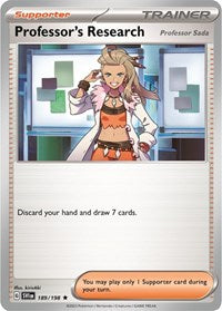 Professors Research Professor Sada Non Holo (189) - Deck Exclusives (PR)