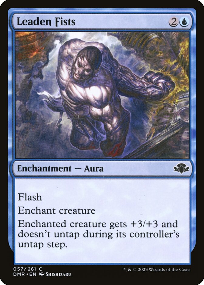 Leaden Fists (57) - Dominaria Remastered (DMR)
