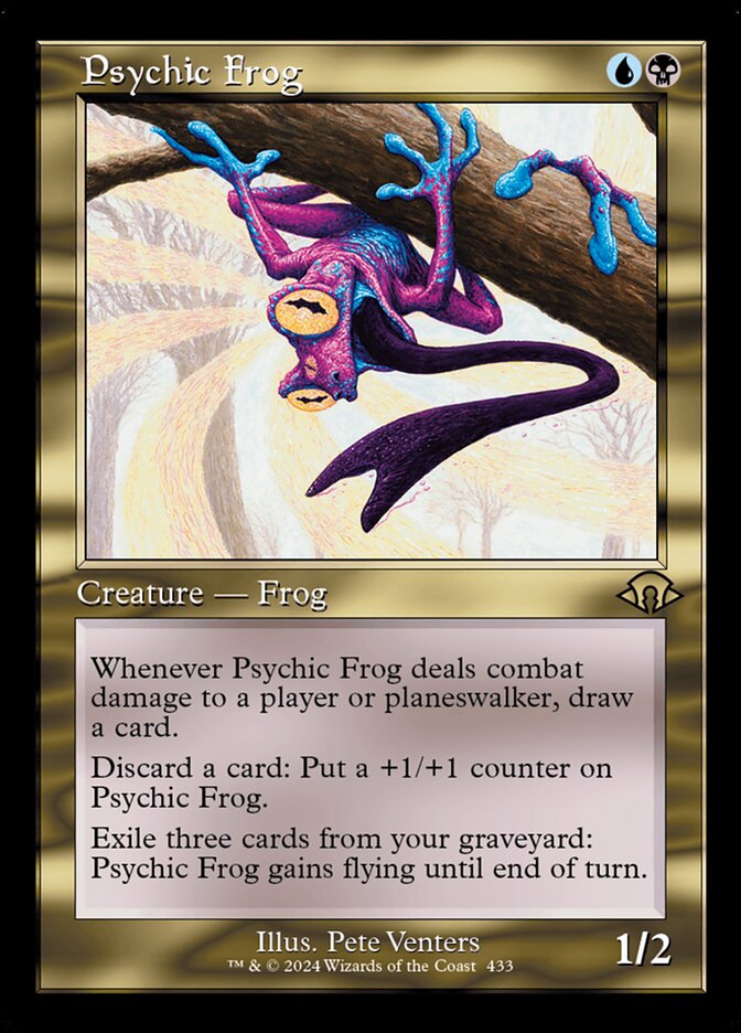 Psychic Frog - [Foil, Retro Frame] Modern Horizons 3 (MH3)