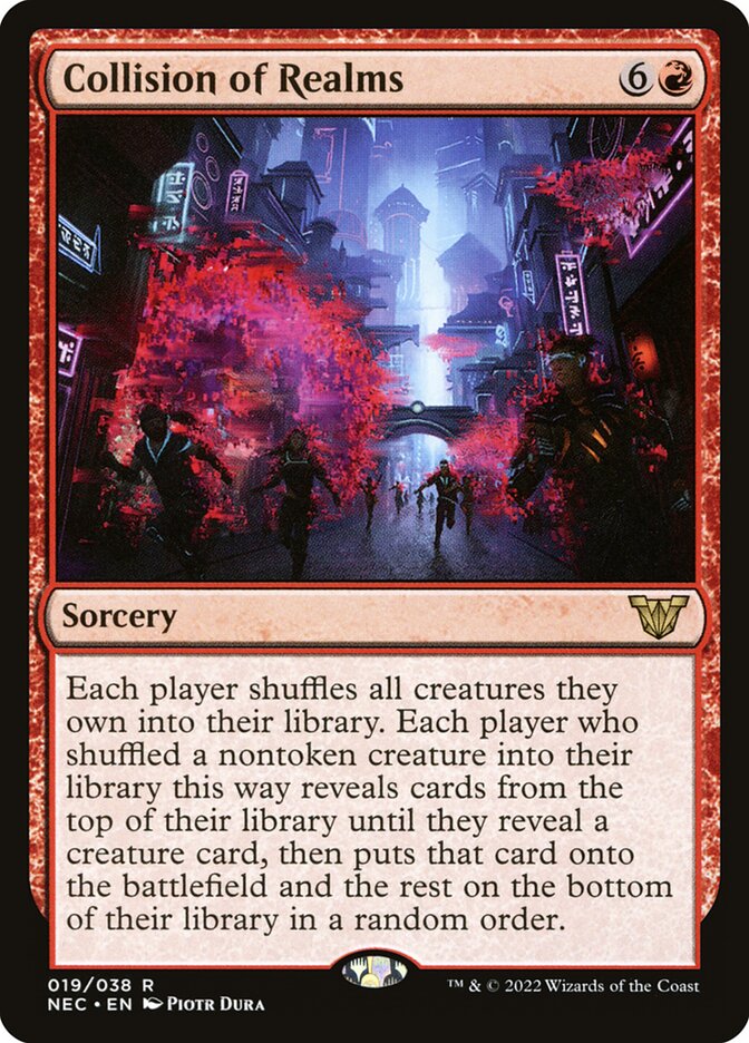 Collision of Realms (19) - Neon Dynasty Commander (NEC)