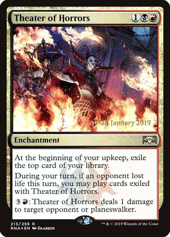 Theater of Horrors (213s) - Ravnica Allegiance Promos (PRNA)