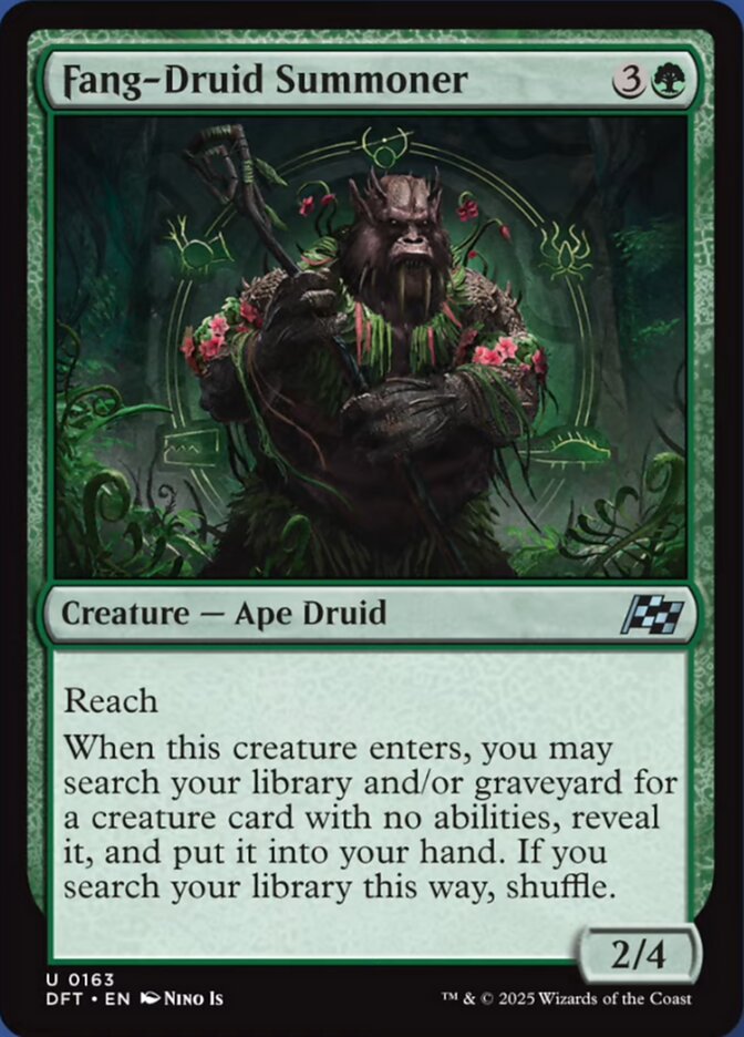 Fang-Druid Summoner - [Foil] Aetherdrift (DFT)