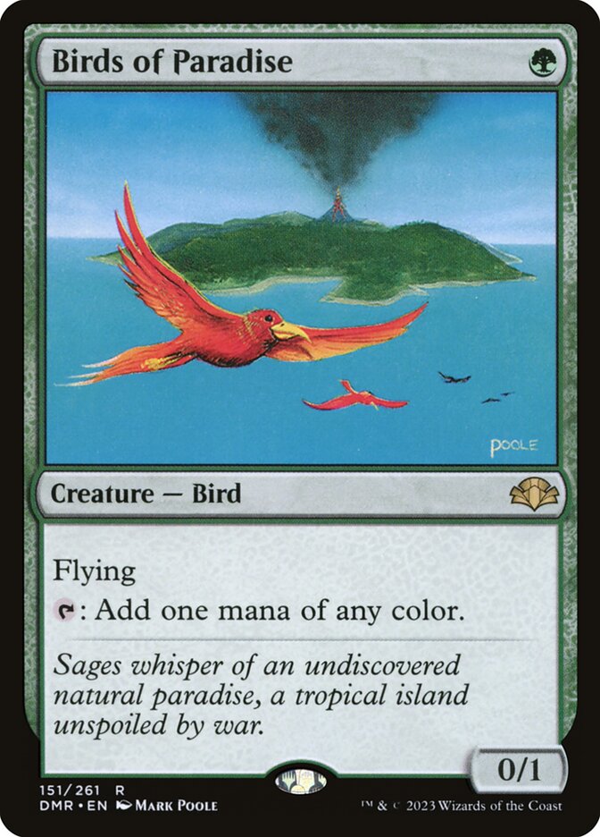 Birds of Paradise (151) - Dominaria Remastered (DMR)