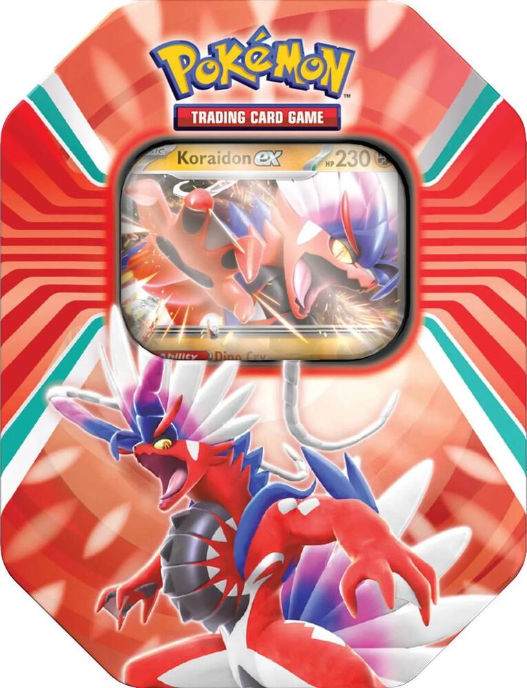 Paldea Legends Tin [Koraidon ex] - Miscellaneous Cards & Products (MCAP)