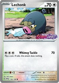 Lechonk - 156/198 (Best Buy Exclusive) (156) - Miscellaneous Cards & Products (MCAP)