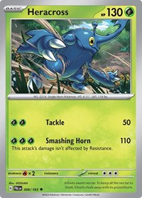 Heracross (6) - SV02: Paldea Evolved (PAL)