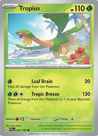 Tropius (7) - SV02: Paldea Evolved (PAL)