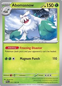 Abomasnow (11) - SV02: Paldea Evolved (PAL)
