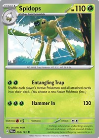 Spidops (18) - SV02: Paldea Evolved (PAL)