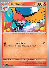 Fletchinder (29) - SV02: Paldea Evolved (PAL)