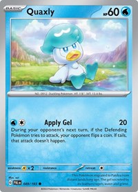 Quaxly (49) - SV02: Paldea Evolved (PAL)
