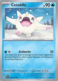 Cetoddle (53) - SV02: Paldea Evolved (PAL)