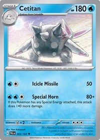 Cetitan (55) - SV02: Paldea Evolved (PAL)