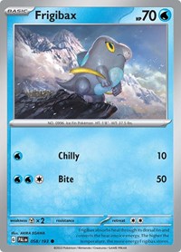 Frigibax (58) - SV02: Paldea Evolved (PAL)