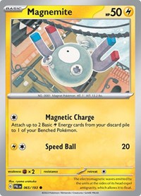 Magnemite (65) - SV02: Paldea Evolved (PAL)