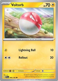 Voltorb (66) - SV02: Paldea Evolved (PAL)