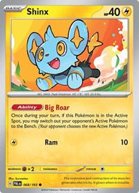 Shinx (68) - SV02: Paldea Evolved (PAL)