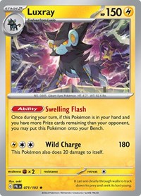 Luxray (71) - SV02: Paldea Evolved (PAL)