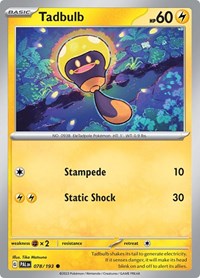 Tadbulb (78) - SV02: Paldea Evolved (PAL)