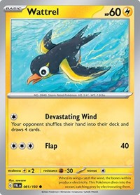 Wattrel (81) - SV02: Paldea Evolved (PAL)