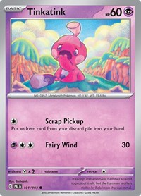 Tinkatink (101) - SV02: Paldea Evolved (PAL)
