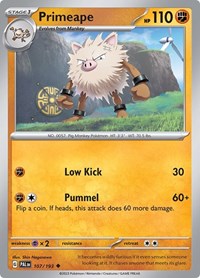 Primeape (107) - SV02: Paldea Evolved (PAL)