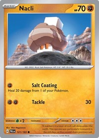 Nacli (121) - SV02: Paldea Evolved (PAL)