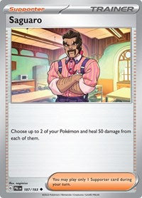 Saguaro (187) - SV02: Paldea Evolved (PAL)