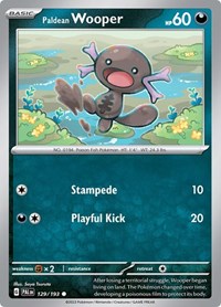 Paldean Wooper (129) - SV02: Paldea Evolved (PAL)