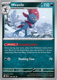 Weavile (134) - SV02: Paldea Evolved (PAL)
