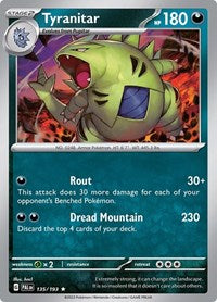 Tyranitar (135) - SV02: Paldea Evolved (PAL)