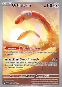 Orthworm (224) - SV02: Paldea Evolved (PAL)
