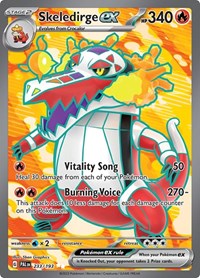 Skeledirge ex (233) - SV02: Paldea Evolved (PAL)