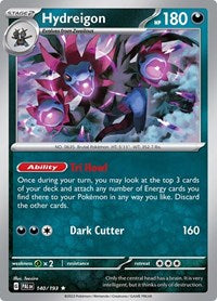 Hydreigon (140) - SV02: Paldea Evolved (PAL)