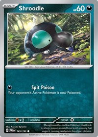 Shroodle (145) - SV02: Paldea Evolved (PAL)