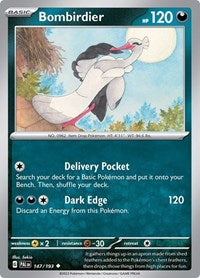 Bombirdier (147) - SV02: Paldea Evolved (PAL)