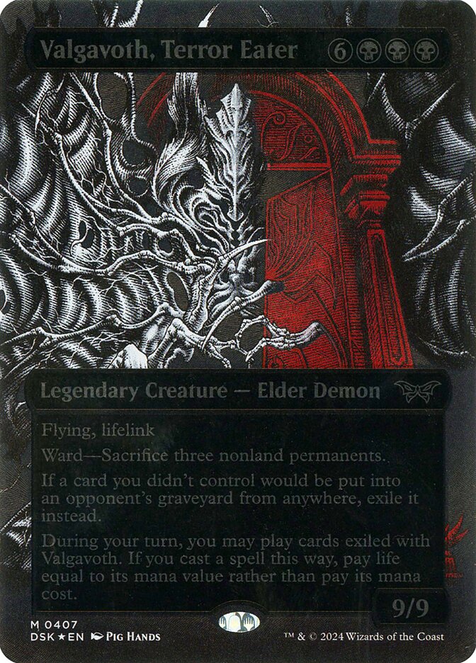 Valgavoth, Terror Eater (407) - Duskmourn: House of Horror (DSK)