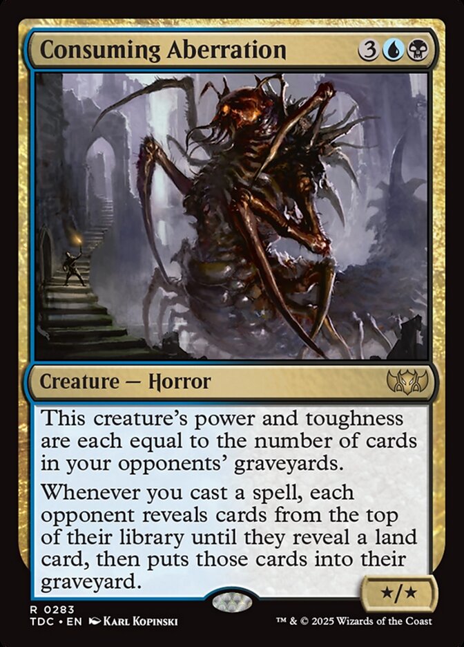 Consuming Aberration (283) - Tarkir: Dragonstorm Commander (TDC)