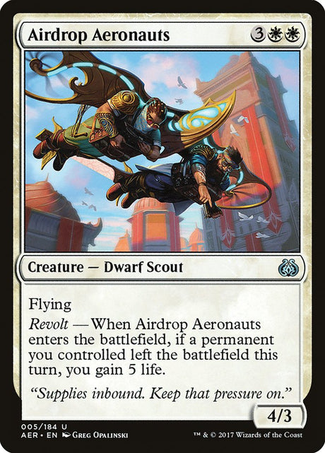 Airdrop Aeronauts (5) - Aether Revolt (AER)