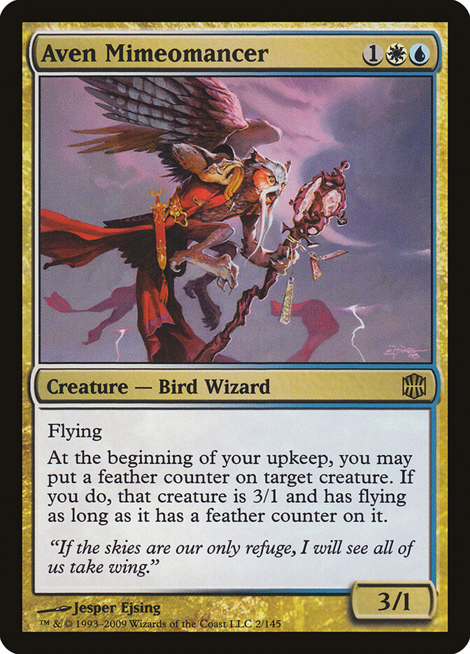 Aven Mimeomancer (2) - Alara Reborn (ARB)