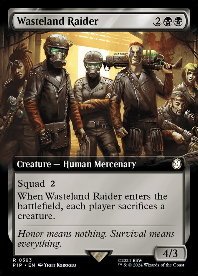 Wasteland Raider (383) - Fallout (PIP)