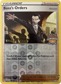 Boss's Orders - 154/192 (Regional Championships) (154) - League & Championship Cards (PR)