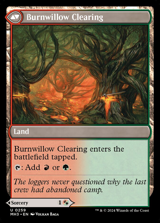 Stump Stomp // Burnwillow Clearing (259) - Modern Horizons 3 (MH3)